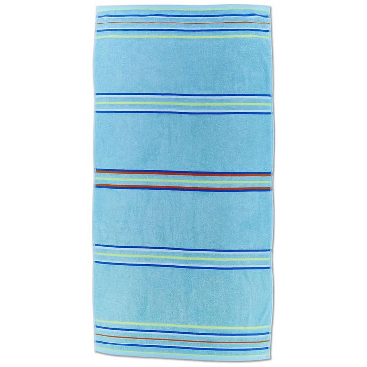 Catherine Lansfield beach towel 2-pack navy and blue, UK version
