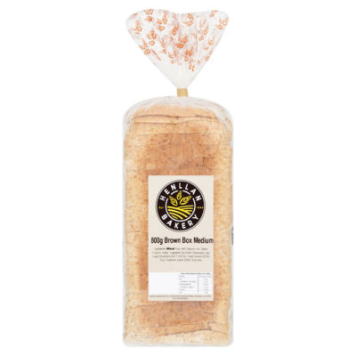 Henllan brown bread box medium 800g, UK version