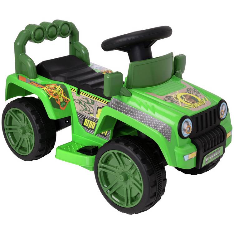 Evo Electric 4x4 Jurassic 6V ride on toy (British brand)