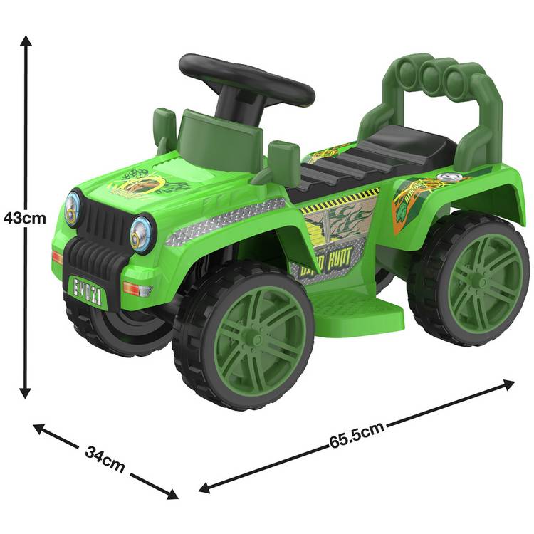 Evo Electric 4x4 Jurassic 6V ride on toy (British brand)