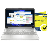HP 15s-fq5021na laptop bundle Silver - British product