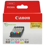 Argos Canon PGI-570 & CLI-571 Ink Cartridges Black & Colour- Buy online at McGrocer