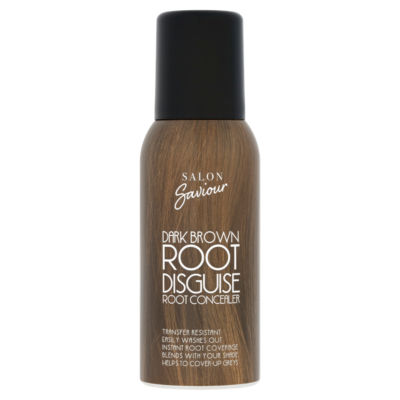 Salon Saviour dark brown root concealer spray 100ml (British brand)