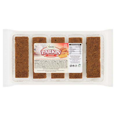 Yorkshire Baking Company parkin cake slices (British brand)