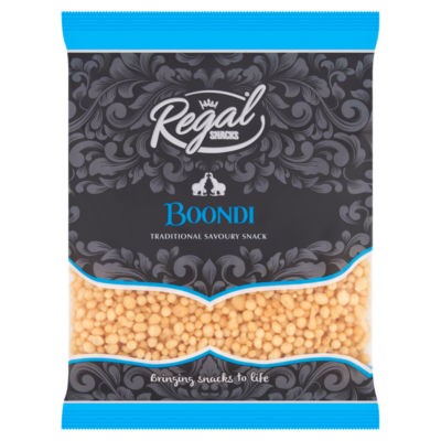 Regal Boondi snack 300g, imported from the UK