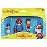 Rainbow Designs Paddington figure set with 4 characters, imported from the UK