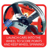 Hot Wheels Spinwheel Challenge track playset, imported from the UK