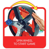 Hot Wheels Spinwheel Challenge track playset, imported from the UK