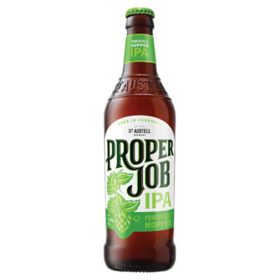 ASDA St Austell Brewery Proper Job Cornish IPA Craft Ale 500ml- Buy online at McGrocer