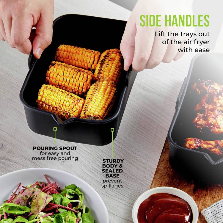 Tower air fryer silicone trays set of 2 - British product