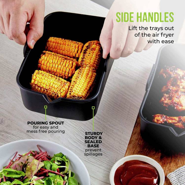 Tower air fryer silicone trays set of 2 - British product