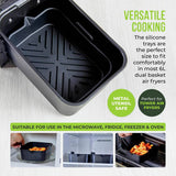 Tower air fryer silicone trays set of 2 - British product