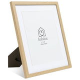 Habitat oak effect picture frames set of 3 (British brand)