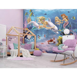 Walltastic Magical Mermaids children's wall mural, imported from the UK