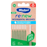 ASDA Wisdom re:new Interdental Brushes 0.8mm Interdental Care 30 pack- Buy online at McGrocer