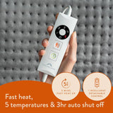 Dreamland Intelliheat heat pad Grey, UK version