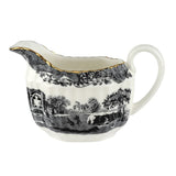 Spode Italian cream jug black 200ml (British brand)