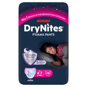 Huggies DryNites Pyjama Pants Girl 4-7 Years