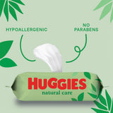 Huggies Natural Care Baby Wipes 4 Pack, UK version