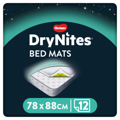 DryNites disposable bed mats 12 pack 78x88cm - British product