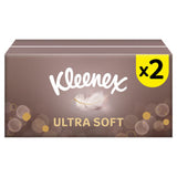 ASDA Kleenex Ultra Soft Tissues Twin Box Facial Tissues- Buy online at McGrocer