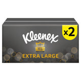 ASDA Kleenex Extra Large Tissues Twin Pack Facial Tissue Box 90 Sheets- Buy online at McGrocer