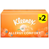 Kleenex Allergy Comfort tissue box 56 pieces, UK version