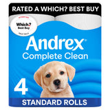 Andrex Complete Clean toilet tissue 4 rolls - British product
