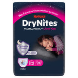 ASDA Huggies DryNites Bedwetting Pyjama Pants for Girls 3-4 Years, 16 Pants- Buy online at McGrocer
