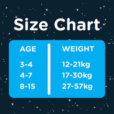 Huggies DryNites MEGA bedwetting nappy pants 26 pants for 4-7 years, UK version