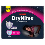 Huggies DryNites nappy pants for bedwetting girls 4-7yrs 26 pants, UK version