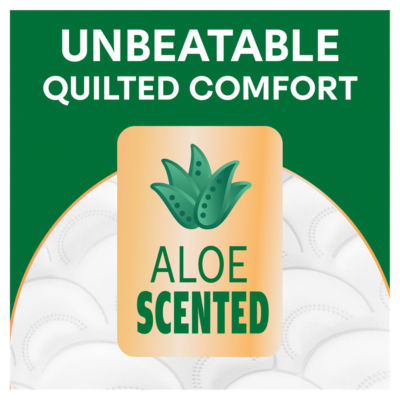 Andrex Ultimate Quilts Aloe Scented toilet roll 9 pack, UK version