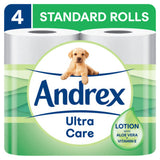 Andrex Ultra Care toilet roll 4 rolls 160 sheets (British brand)