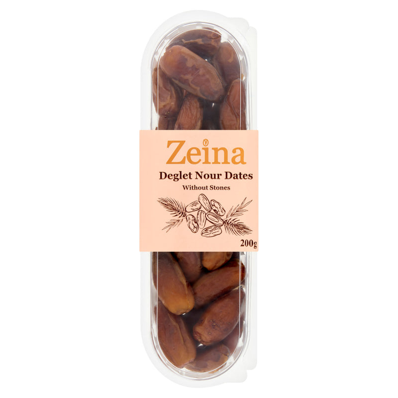 Zenia Deglet Nour pitted dates 200g (British brand)