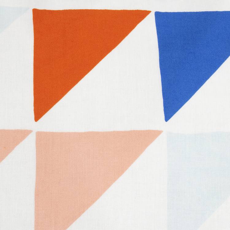 Habitat triangle print bedding set single (British brand)