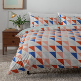 Habitat triangle print bedding set single (British brand)