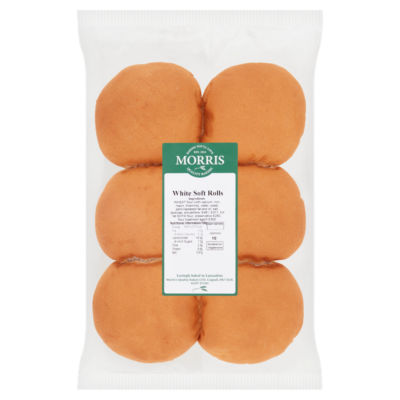 Morris Rouleaux Blancs Mous Pain Blanc Rouleaux