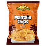 Village Pride sweet plantain chips 75g (British brand)