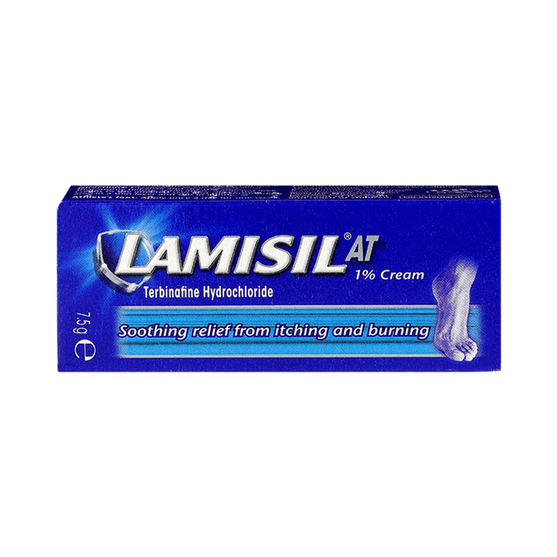 Lamisil Fungal Cream AT 1% 7.5g Treatment, UK version