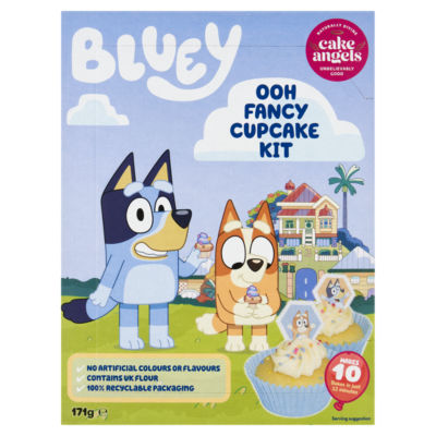 Cake Angels Bluey cupcake kit 171g - British product