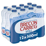 Brecon Carreg still natural mineral water 12 x 500ml, UK version