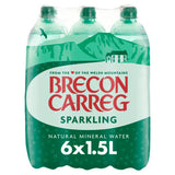 ASDA Brecon Carreg Sparkling Natural Mineral Water Large Bottles Multipack- Buy online at McGrocer