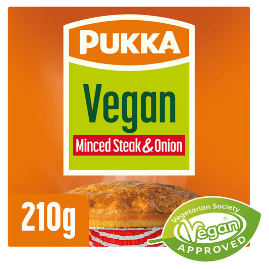 Pukka Vegan Minced Steak & Onion Pie GOODS ASDA   