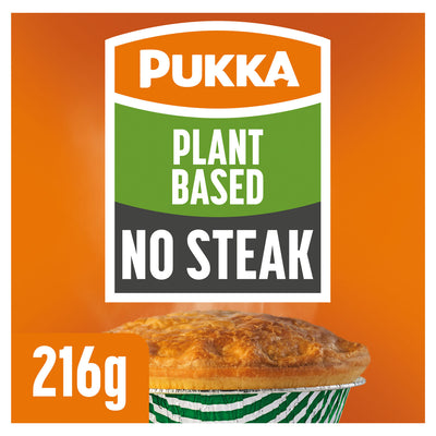 ASDA Pukka Plant Based No Steak Vegan Pie 216g- Buy online at McGrocer