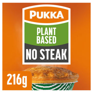 Pukka Plant Based No Steak Vegan Pie 216g