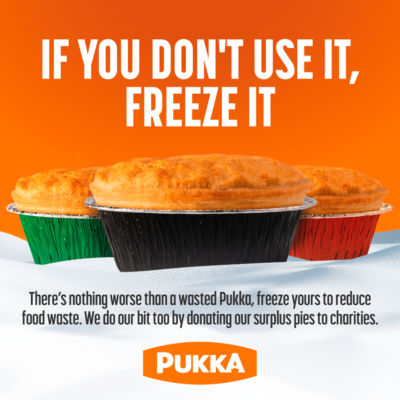 Pukka plant based no steak pie 216g, imported from the UK