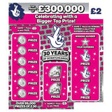 National Lottery birthday scratchcard game, UK version