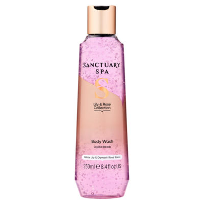 Sanctuary Spa lily & rose body wash 250ml (British brand)