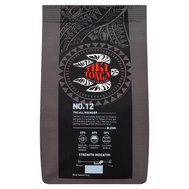 Tiki Tonga Blend No.12 Whole Coffee Beans   227g GOODS M&S