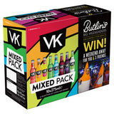 VK vodka mix drink mixed pack 10 bottles (British brand)